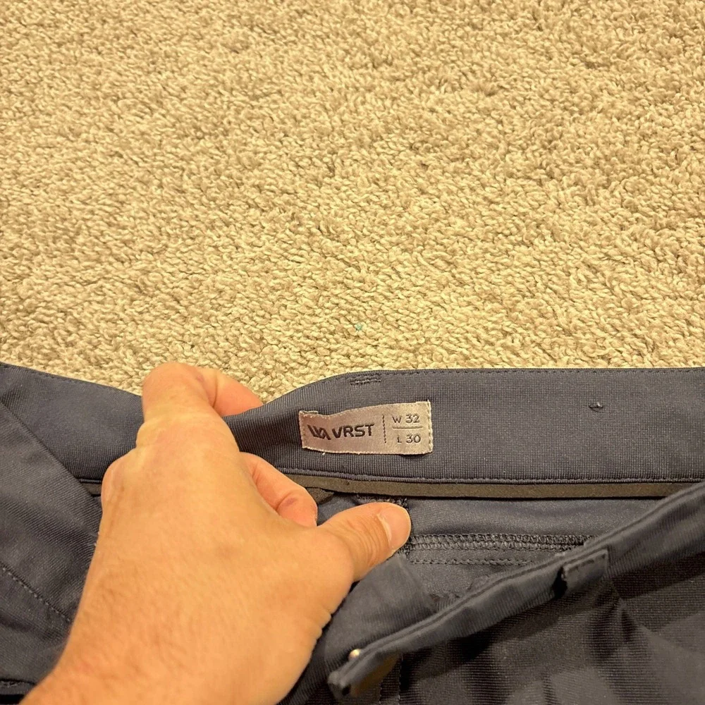 VRST Limitless Slim 5 Pocket Pants Mens 32x30 FITS 32x26 Slim Athleisure Casual